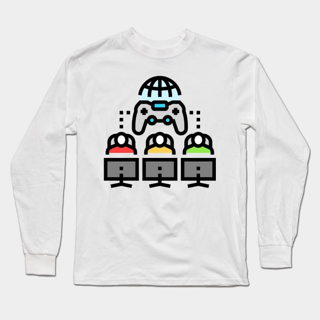 gaming gang Long Sleeve T-Shirt by SweetDreamZ